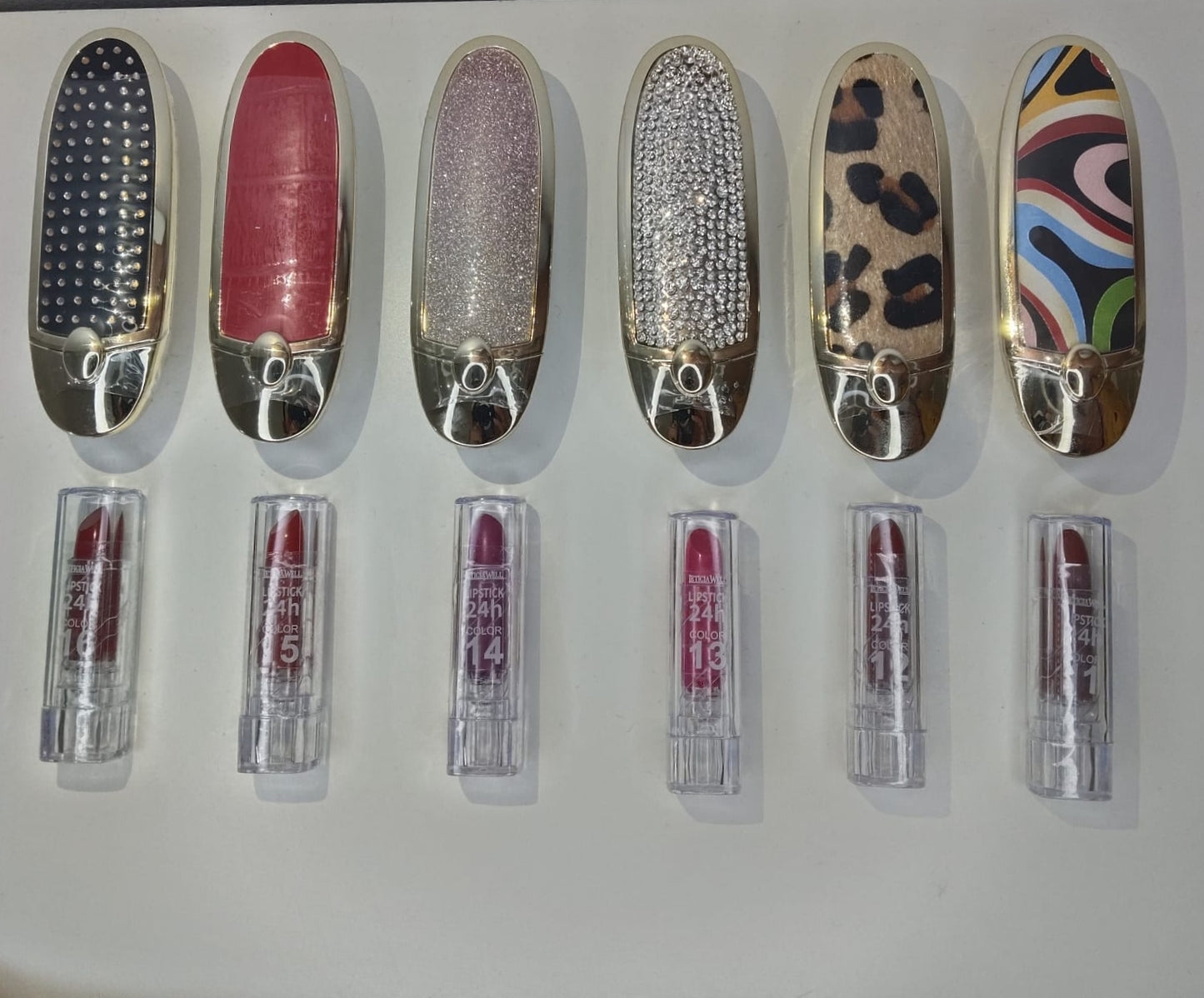 💄 6 modelos diferentes y exclusivos labiales de Leticia Well 24H – colores intensos, estilo único y larga duración 💋