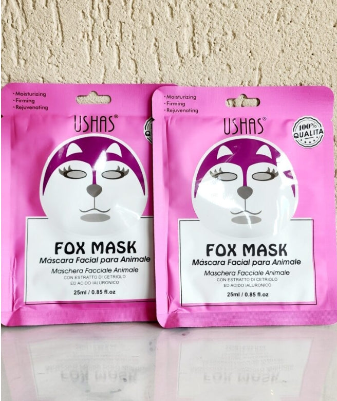 🐾💖 Mascarilla facial animal print – Hidratación divertida y efectiva 🌸✨