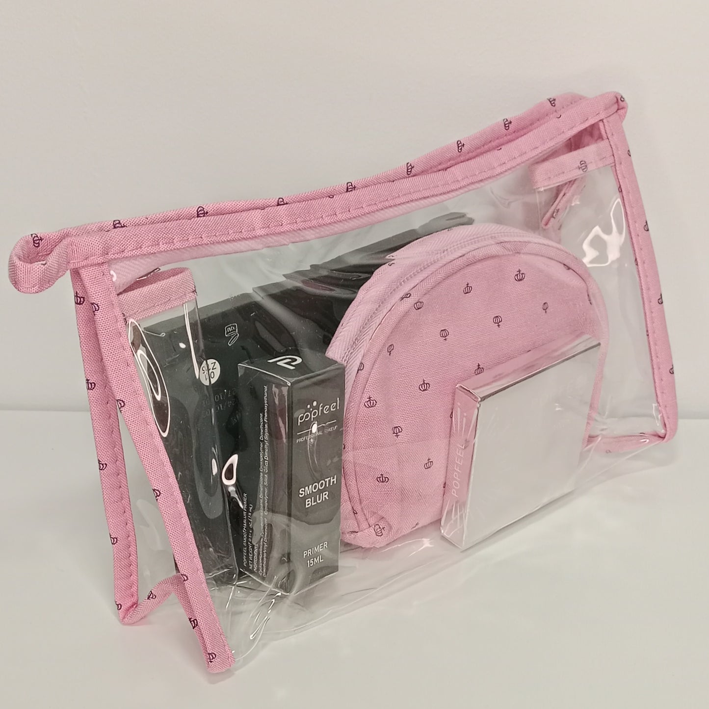 ✨ Kit de Maquillaje Completo con 5 productos + neceser transparente ✨