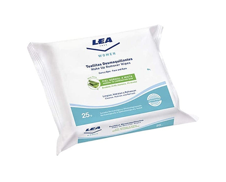 Limpia y refresca: toallitas faciales LEA (25 Uds) ✨