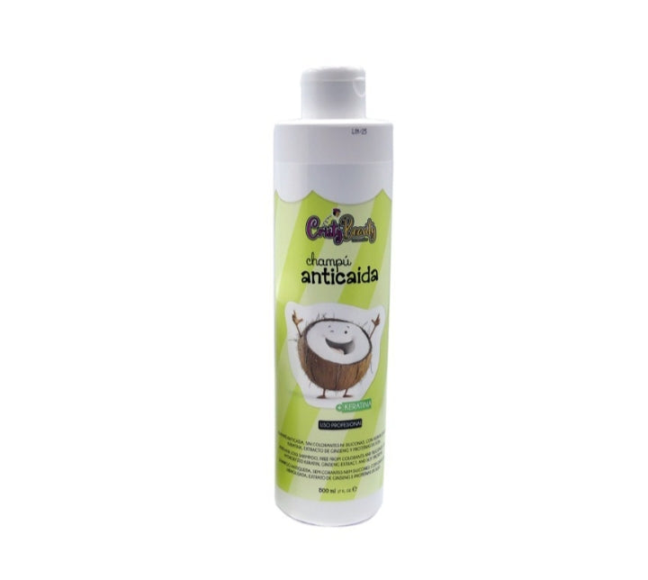 Champú Anticaída con keratina 500ml – Fortalece, nutre y revitaliza tu cabello 💚💆♀️