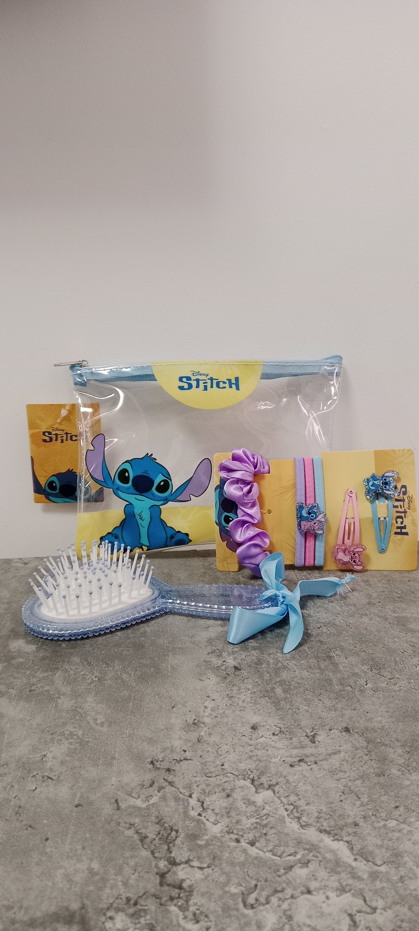 Set de belleza Disney Stitch | Neceser, cepillo y accesorios 🌟