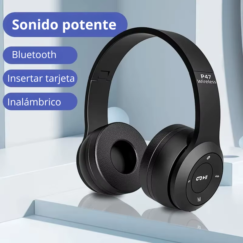 🎧 Sonido premium🔊, conexión inalámbrica – llama, controla y disfruta tu música