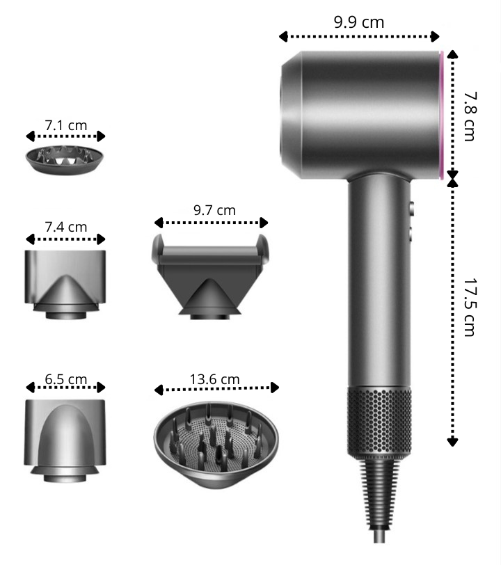 🌸Secador profesional 5 en 1 – potencia brillo y estilo en tus manos.