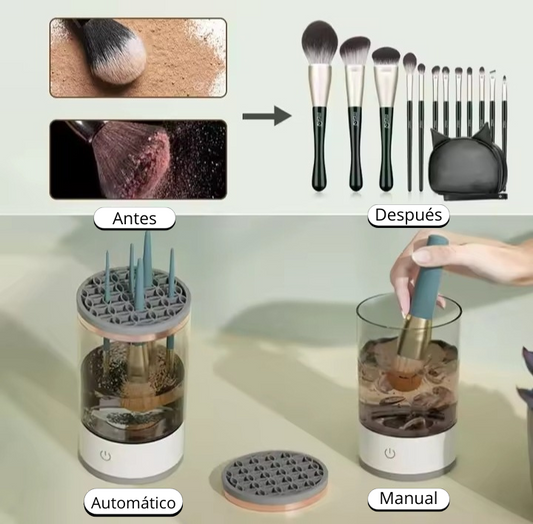 ⚡💎 Limpiador de Brochas USB – ¡Higiene, Rapidez y Comodidad en tus manos! 🖌️