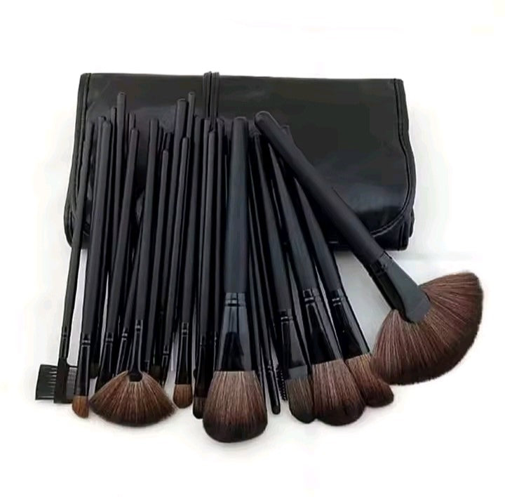 ✨ Set profesional de brochas de maquillaje 24 piezas con estuche ✨