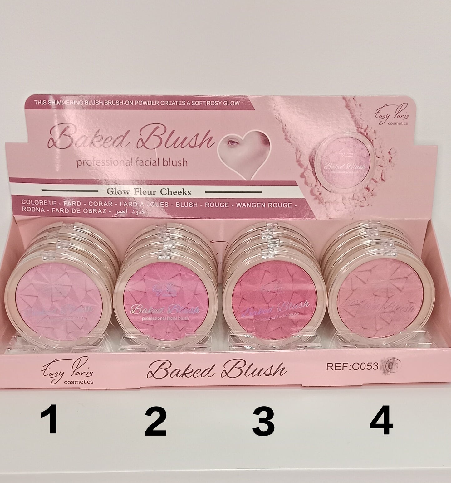 💖✨ Colorete en polvo baked blush  Easy Paris cosmetics  ✨💖