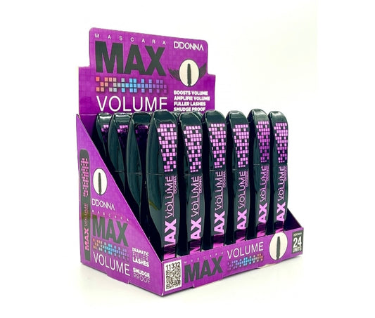 Máscara de pestañas MAX volume D’Donna – Volumen extremo 24H ✨👁️