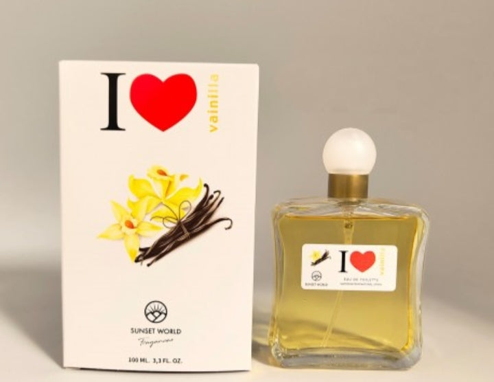 🤍 I ❤️ Vainilla – Elegancia y Calidez en Cada Aroma 🍮