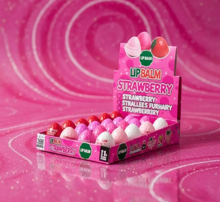 🍓 Bálsamo labial de fresa – Hidratación dulce para unos labios irresistibles 💄✨