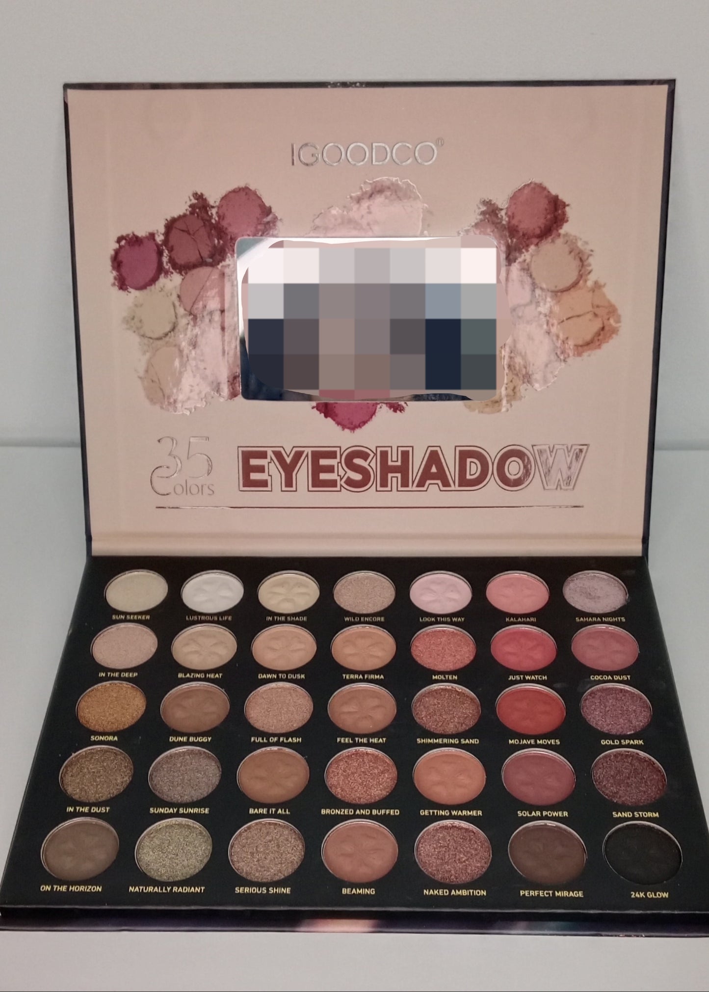 🌟 Paleta de sombras "TooDco 35 colors eyeshadow" – Lujo, color y estilo en cada mirada 👁️✨