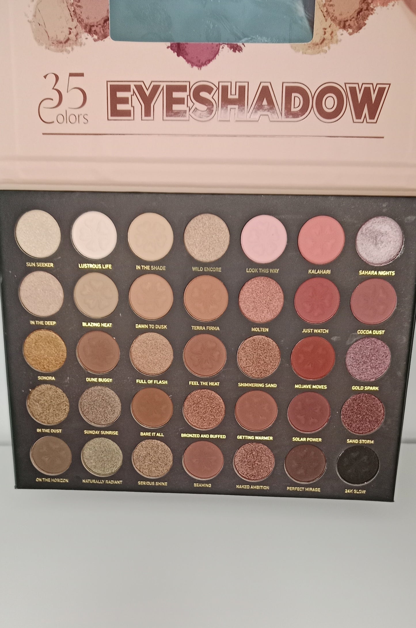 🌟 Paleta de sombras "TooDco 35 colors eyeshadow" – Lujo, color y estilo en cada mirada 👁️✨