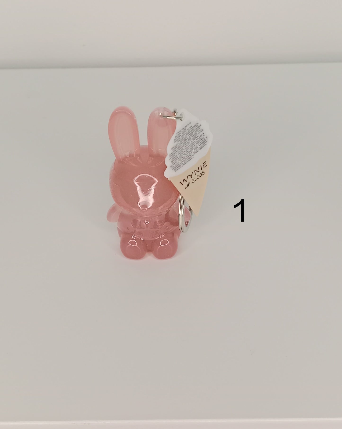 ✨Lip gloss bunny keychain – Brilla y llévalo contigo🐰💄✨