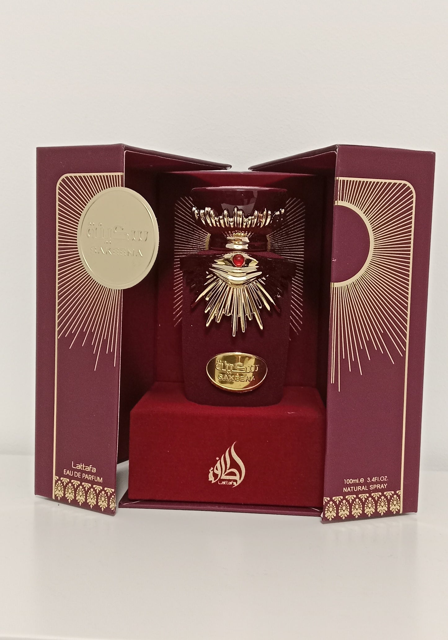 ❤️‍🔥 Lattafa Sakeena – Pasión, lujo y poder en una botella 💫