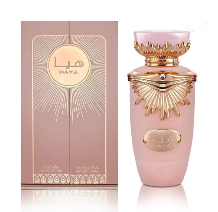🌸 Lattafa Haya – Dulce, sofisticada y poderosa 💕✨