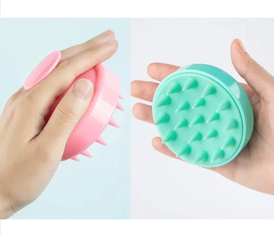 Cepillo masajeador, exfoliante y limpiador de cuero cabelludo 💆‍♀️✨