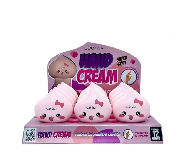 🌸 Crema de manos cute – Hidratación suave & aroma delicioso 🍑✨