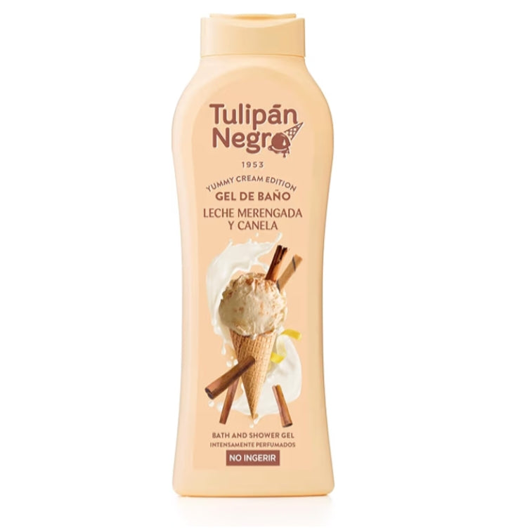 🌸✨ Gel de baño Tulipán Negro – aromas deliciosos para consentir tu piel ✨🍓