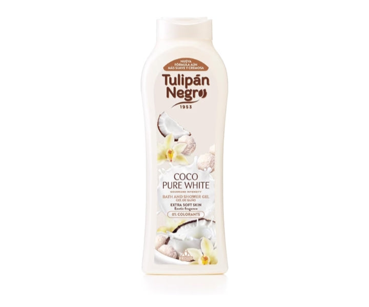 🌸✨ Gel de baño Tulipán Negro – aromas deliciosos para consentir tu piel ✨🍓