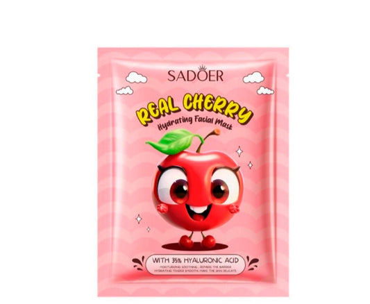 ✨ Mascarillas glow fruit 🍇🍒 — hidratación divertida y piel radiante ✨