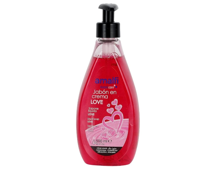 Jabón líquido en crema Amalfi 🍨💗🍍 – aromas ice cream, love & piña colada (500 ml)