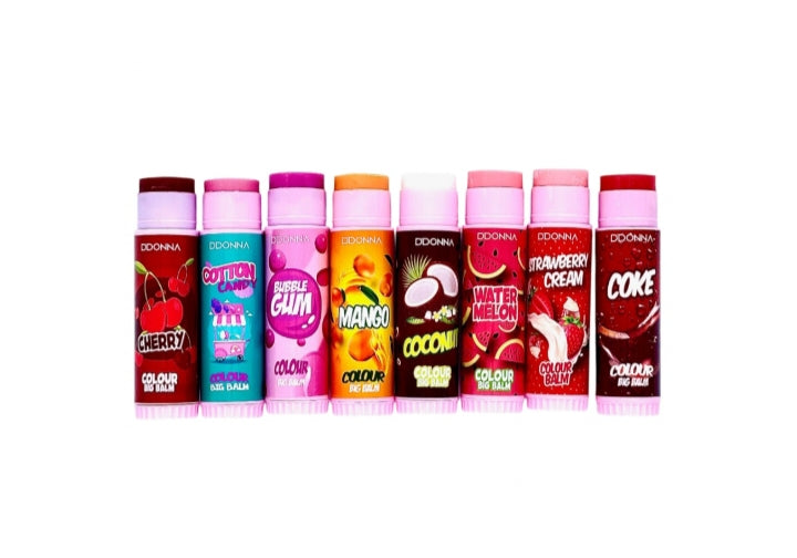 💄🍭 Colour Big Balm DDONNA – Lip Balsamo con color y sabores