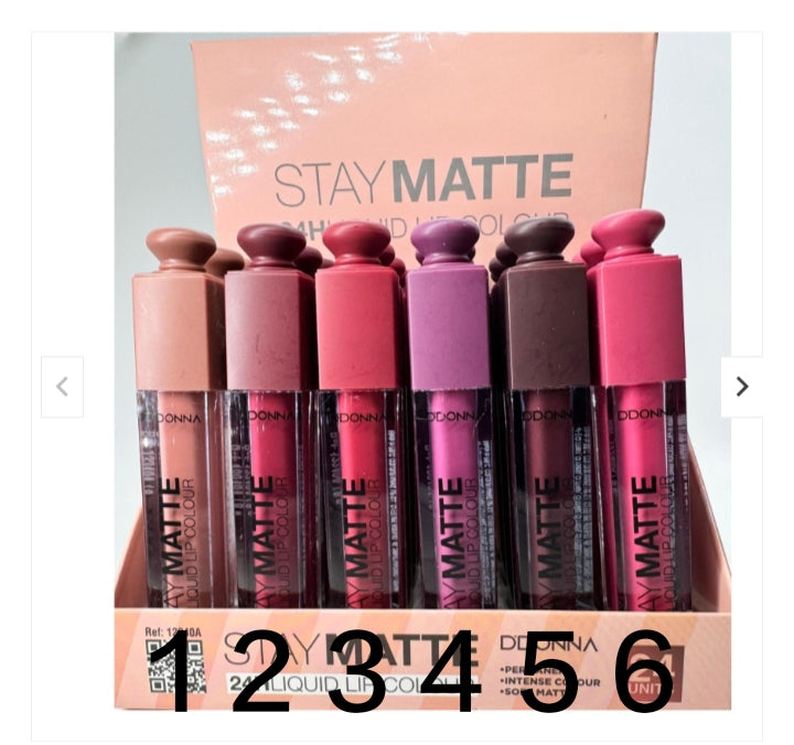 💄Labiales líquidos stay matte 💄✨ colores intensos y de larga duración✨