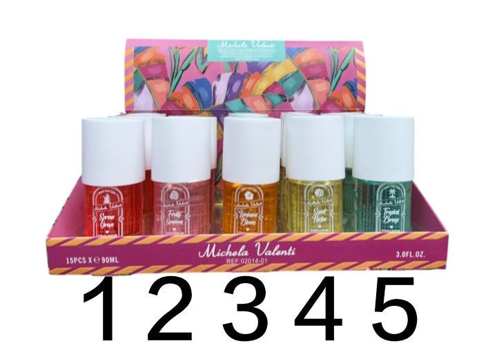 🌈✨ Spray perfumado bruma Michela Valenti – Aromas exclusivos 🌺🍋🍍