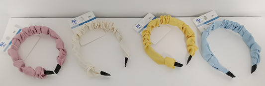 ¡Dale un toque de color y estilo a tu look con nuestras encantadoras Diademas Fruncidas J&L! 💖