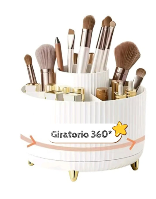 ✨ Organizador de maquillaje giratorio 360° premium ✨