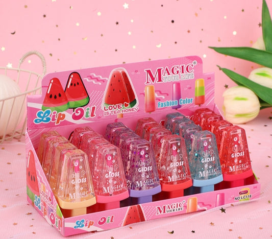 💄🍉 Lip oil mágico & gloss frutal – Labios jugosos todo el día ✨💕