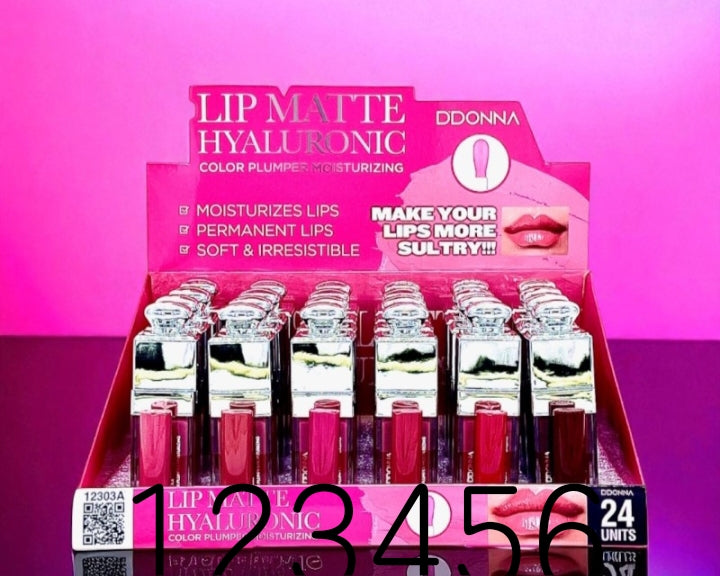 💄 Labial mate con ácido hialurónico – volumen y color irresistible 💋