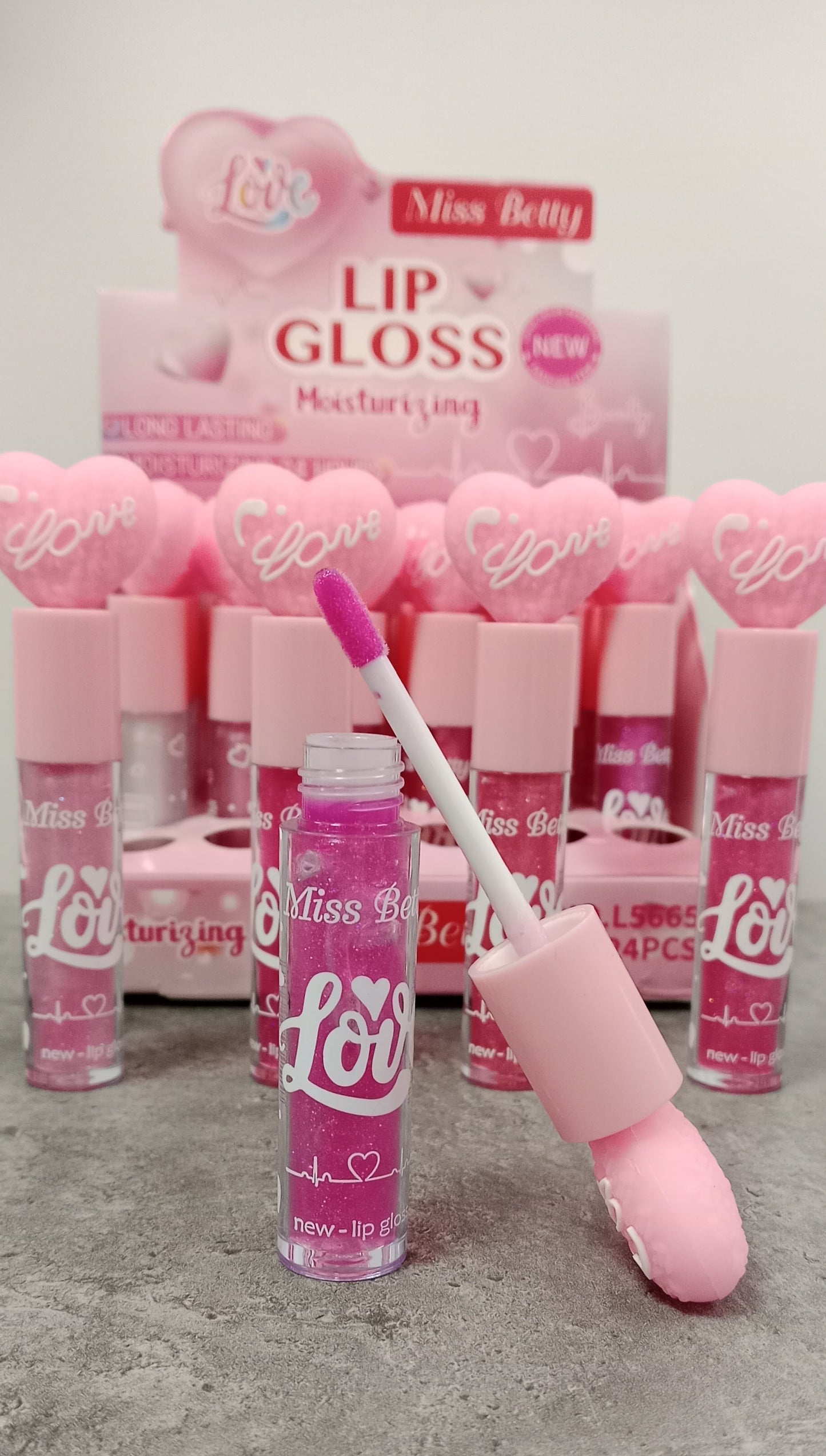 💄✨ Lip gloss hidratante love – Miss Betty ✨💄