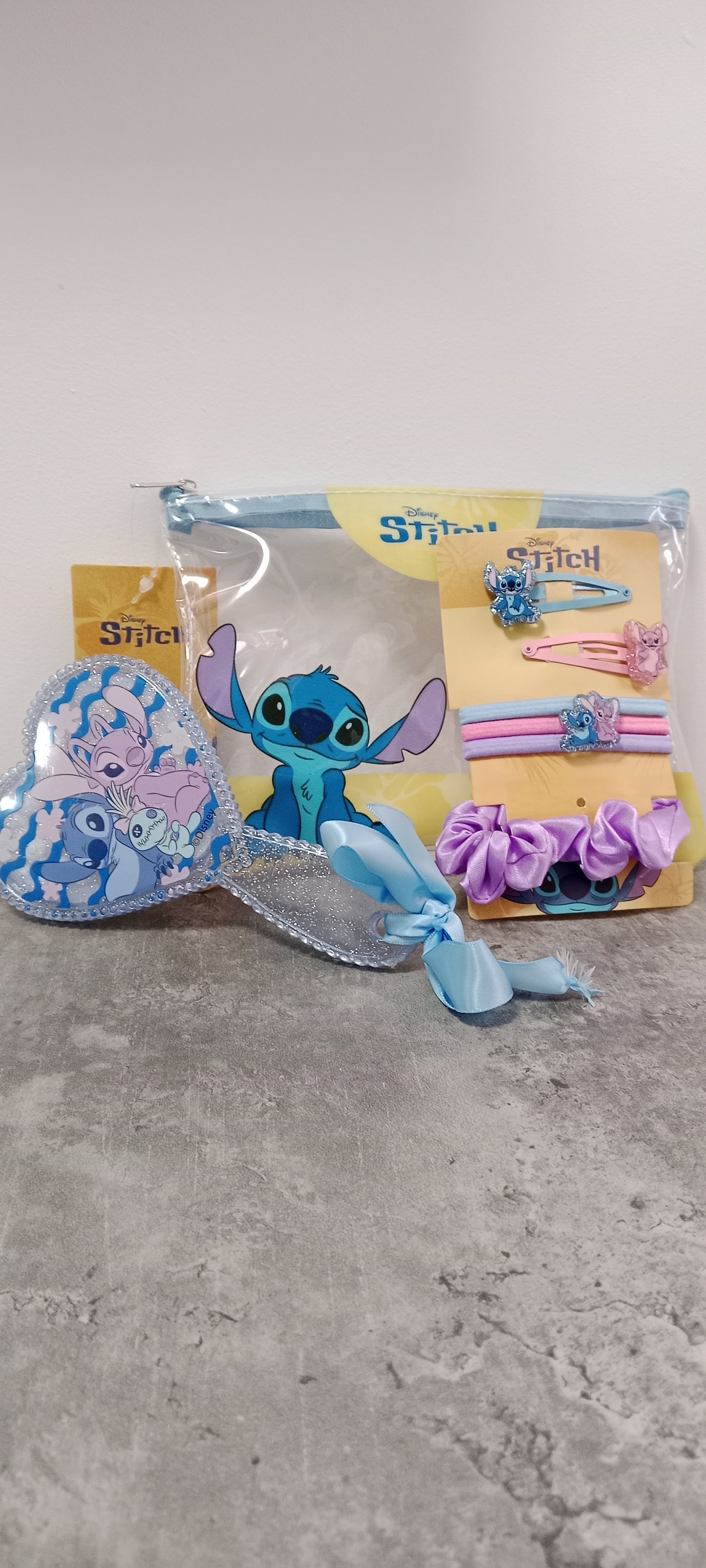 Set de belleza Disney Stitch | Neceser, cepillo y accesorios 🌟