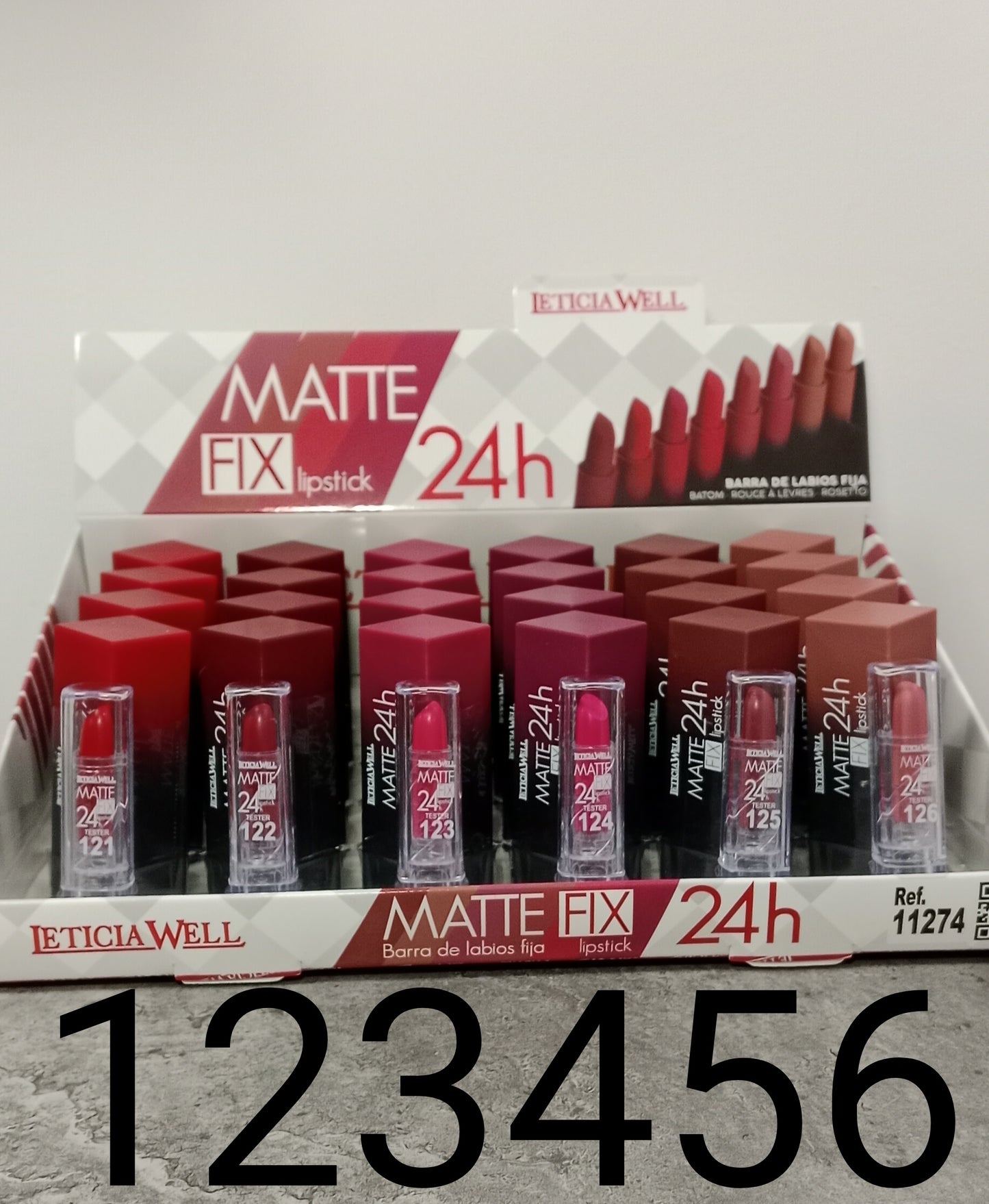 Labial Leticia Well Matte Fix 24h | color intenso y larga duración 💄✨