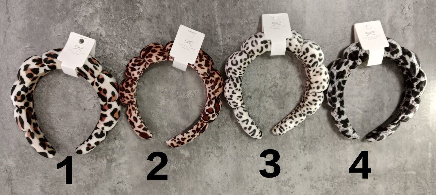 Diadema spa animal print | maquillaje, skincare y comodidad 🧖‍♀️💆‍♀️