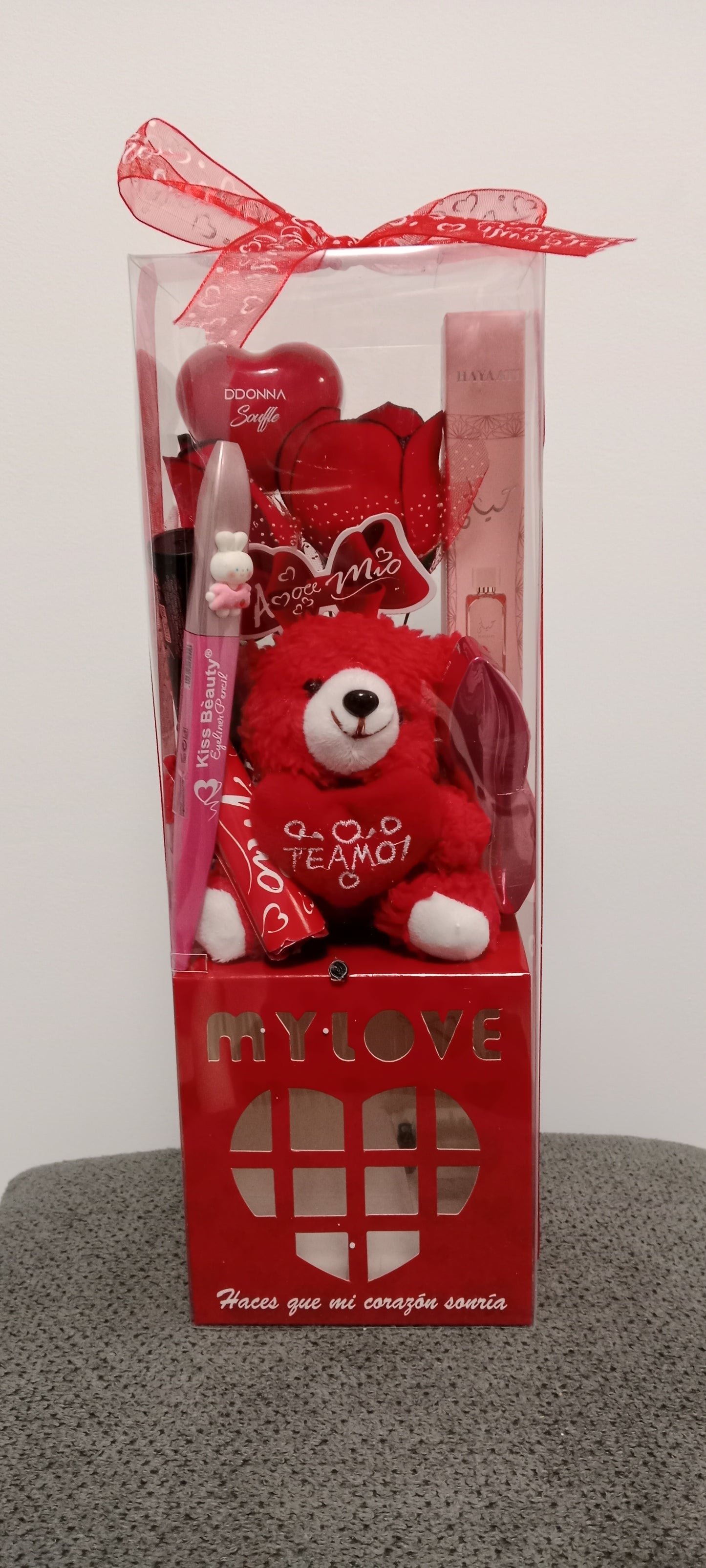 🌹 Set amor eterno – Belleza, fragancia y ternura, con luz iluminadora💖