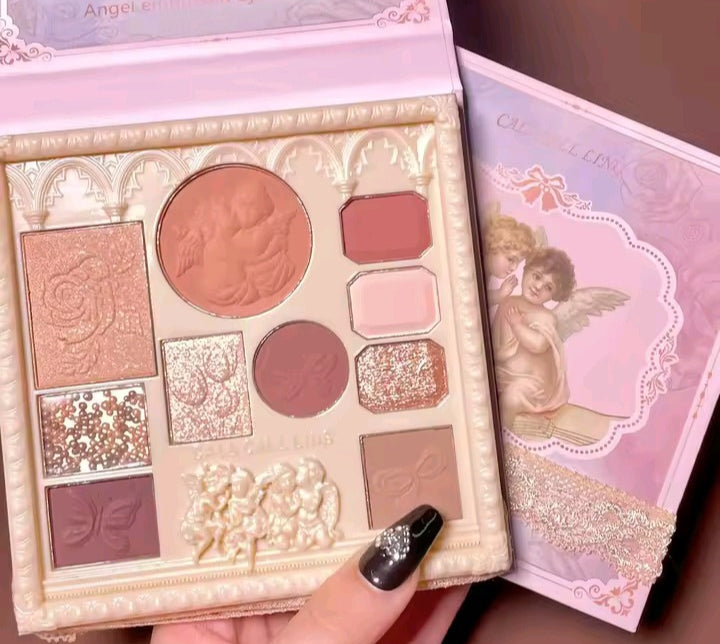 🌸 Paleta de maquillaje Angelic Glow ✨👼
