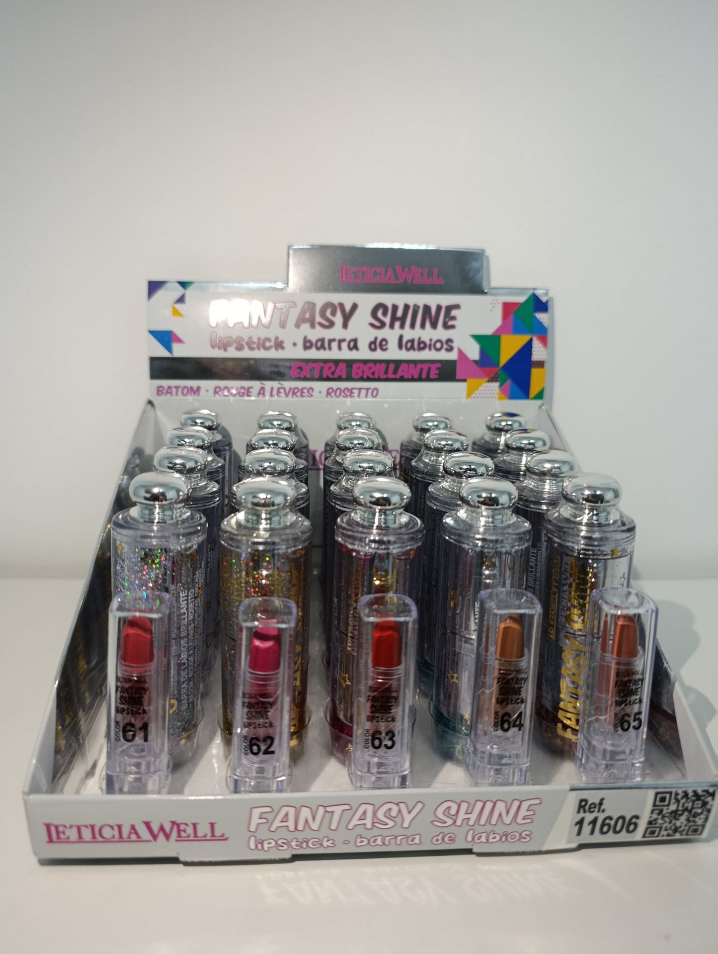 💄✨ Barra de labios fantasy shine Leticia Well