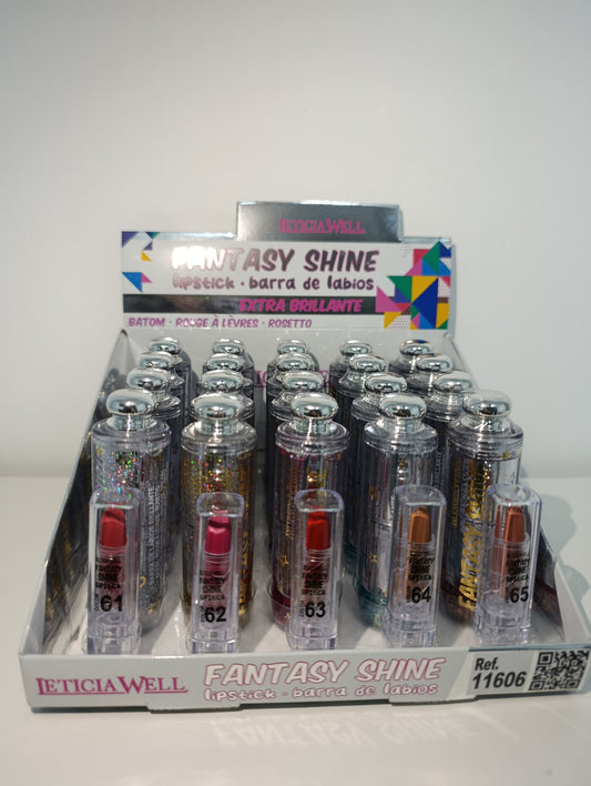 💄✨ Barra de labios fantasy shine Leticia Well