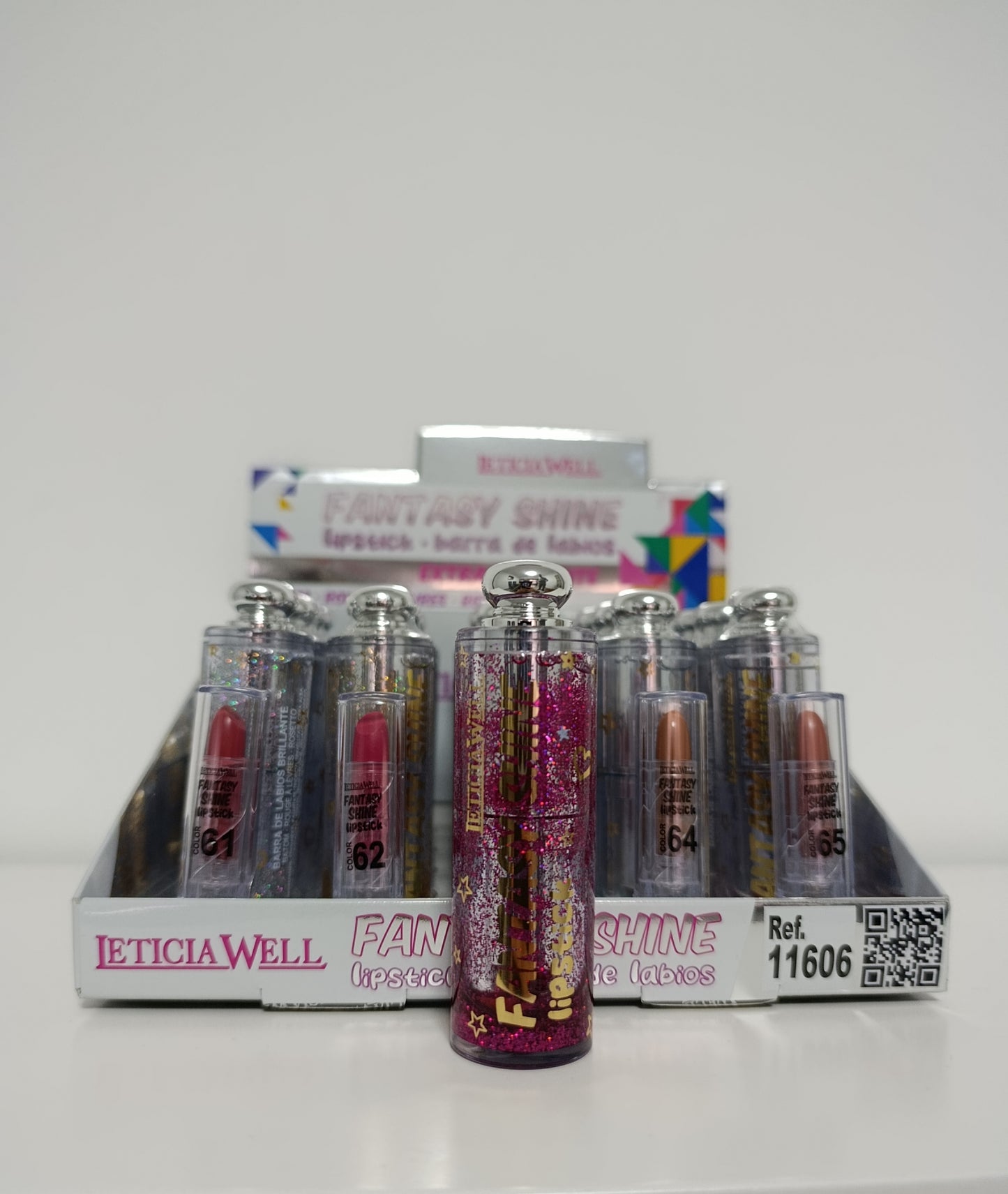 💄✨ Barra de labios fantasy shine Leticia Well