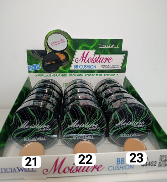 💚✨ BB Cushion Moisture hidratante SPF15 – base compacta de larga duración
