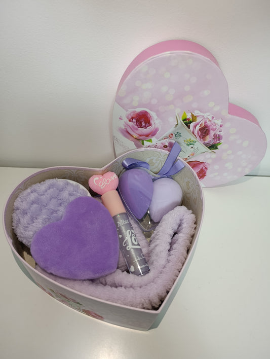 💗 Caja Corazón Skincare Love – Set de Belleza y Autocuidado